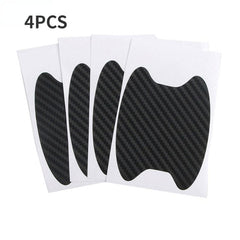 Carbon Fiber Door Handle Protection Film Set
