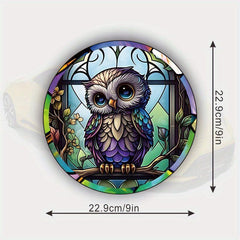 Owl Window Static Cling Glass Sticker Home Decoration