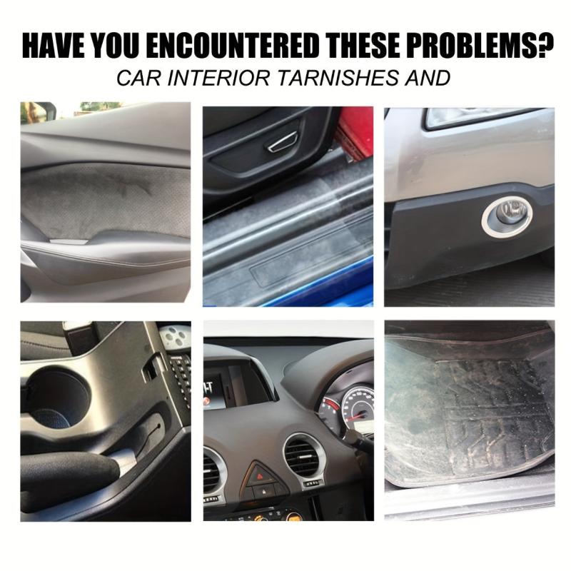 Car Interior Coating Agent Set - Cleaning & Refurbishment