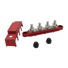 12V Bus Bar Power Distribution 4 Studs Junction Block Automotive Marine Terminal