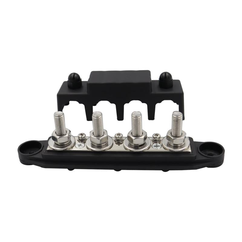 12V Bus Bar Power Distribution 4 Studs Junction Block Automotive Marine Terminal