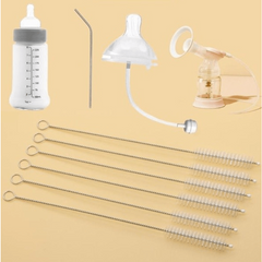 Straw Cleaning Brushes Heavy Duty for Glass Silicone Metal Teapot