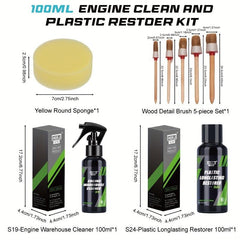 HGKJ Engine Cleaning Plastic Repair Kit 50-200ml