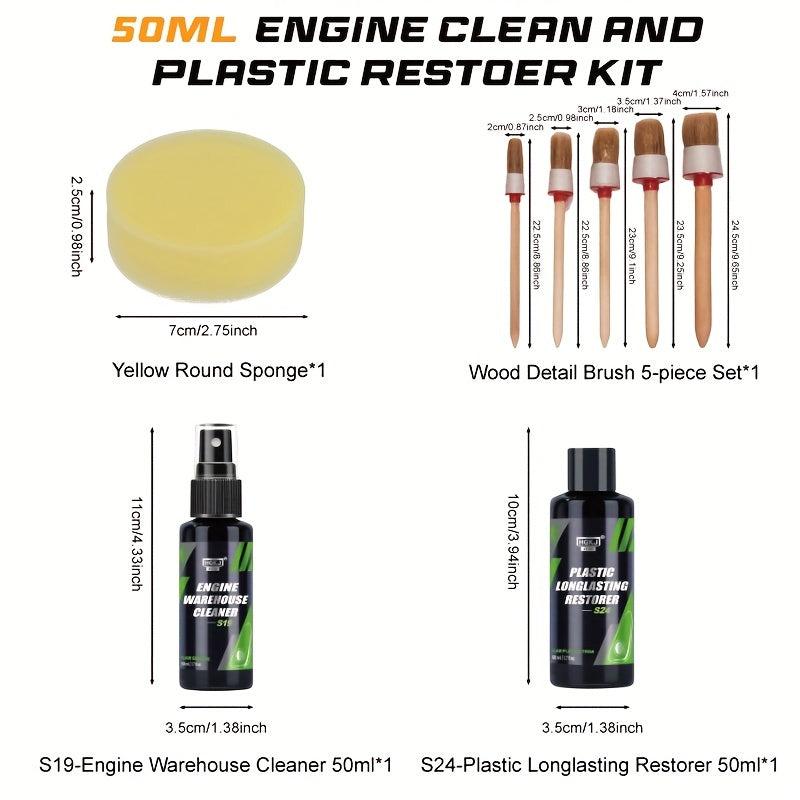 HGKJ Engine Cleaning Plastic Repair Kit 50-200ml