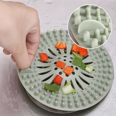 Silicone Drain Hair Catcher Kitchen Sink Filter Mesh 13.0cm