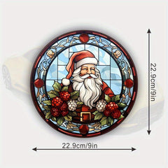 Santa Claus Window Sticker RV Home Decoration