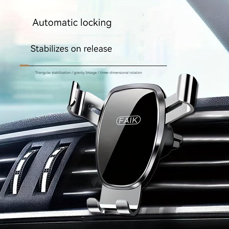Car Phone Holder Air Outlet Gravity Sensing Car Navigation Holder