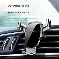 Car Phone Holder Air Outlet Gravity Sensing Car Navigation Holder