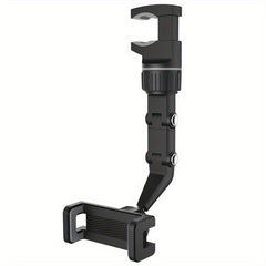Rearview Mirror Mobile Phone Holder Rotatable Car Phone Holder