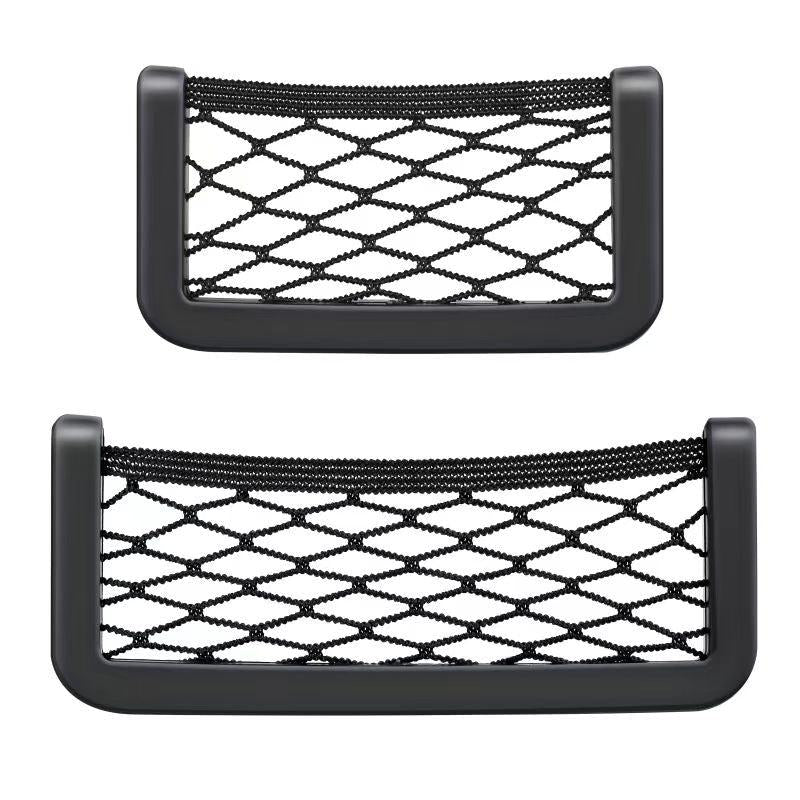 Car Storage Net Pocket Organizer Bag Phone Holder Accessories