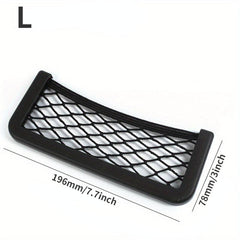 Car Storage Net Pocket Organizer Bag Phone Holder Accessories