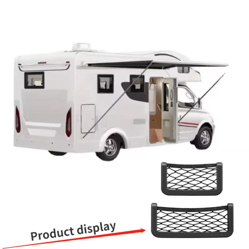 Car Storage Net Pocket Organizer Bag Phone Holder Accessories