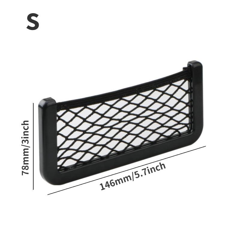 Car Storage Net Pocket Organizer Bag Phone Holder Accessories
