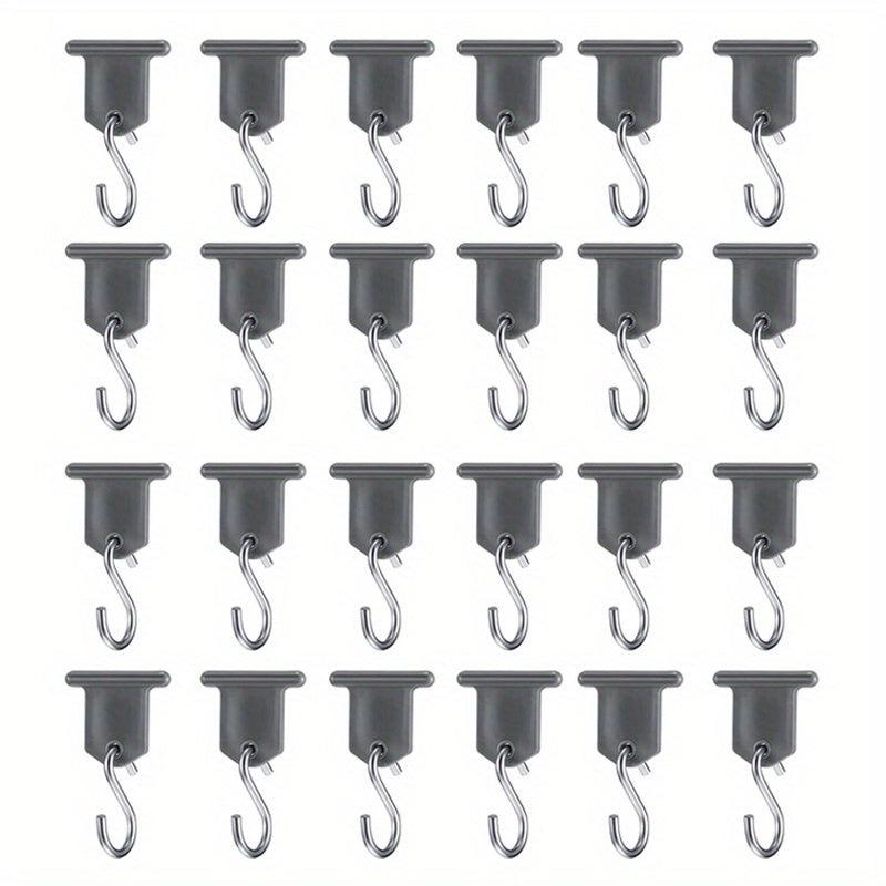 24PCS Rv Awning Hooks For Lights Camping Accessory Hangers Set