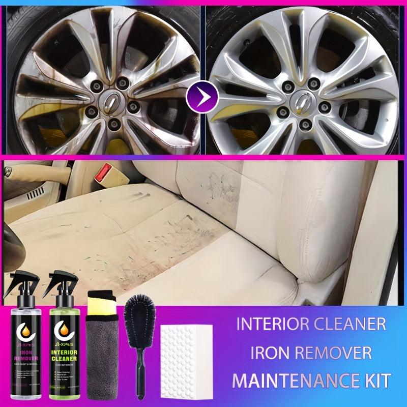 Interior Cleaner & Iron Removal Kit - Leather & Fabric Decontamination