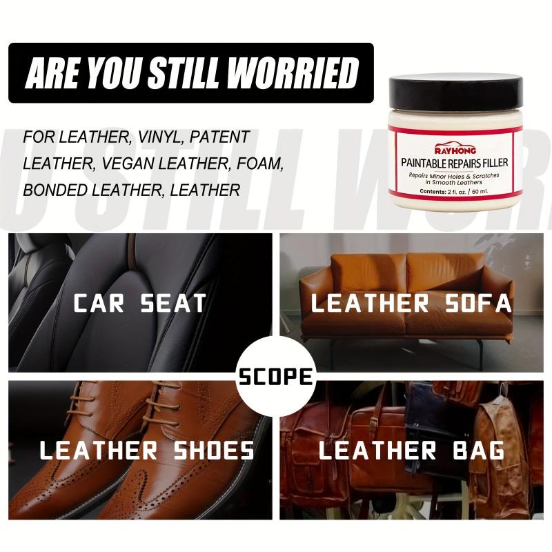 Faux Leather Filler Paste Car Seat Repair