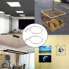 Adjustable Picture Hanging Rope Stainless Steel Wire 5m