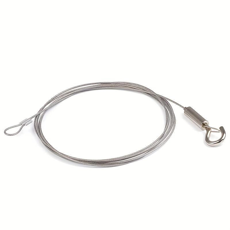 Adjustable Picture Hanging Rope Stainless Steel Wire 5m