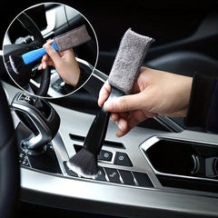 Car Interior Cleaning Tool Double Headed Air Conditioning Outlet Brush