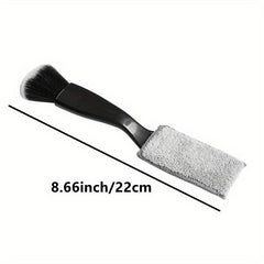 Car Interior Cleaning Tool Double Headed Air Conditioning Outlet Brush