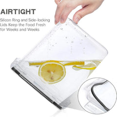 6pcs Airtight Food Storage Containers with Easy Lock Lids BPA-Free