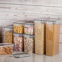 6pcs Airtight Food Storage Containers with Easy Lock Lids BPA-Free