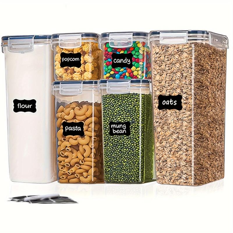 6pcs Airtight Food Storage Containers with Easy Lock Lids BPA-Free