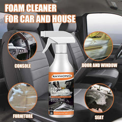 Car Multifunctional Foam Cleaner for Interior Fabric Seats Plastic Stains