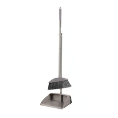 2pcs Stainless Steel Broom & Dustpan Set