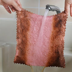 10pcs Coral Fleece Kitchen Towels & Rag Sets, Dryer Cotton RV Farm Ho