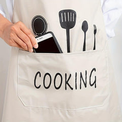 Waterproof Kitchen Cooking Apron Men Women Work Clothes