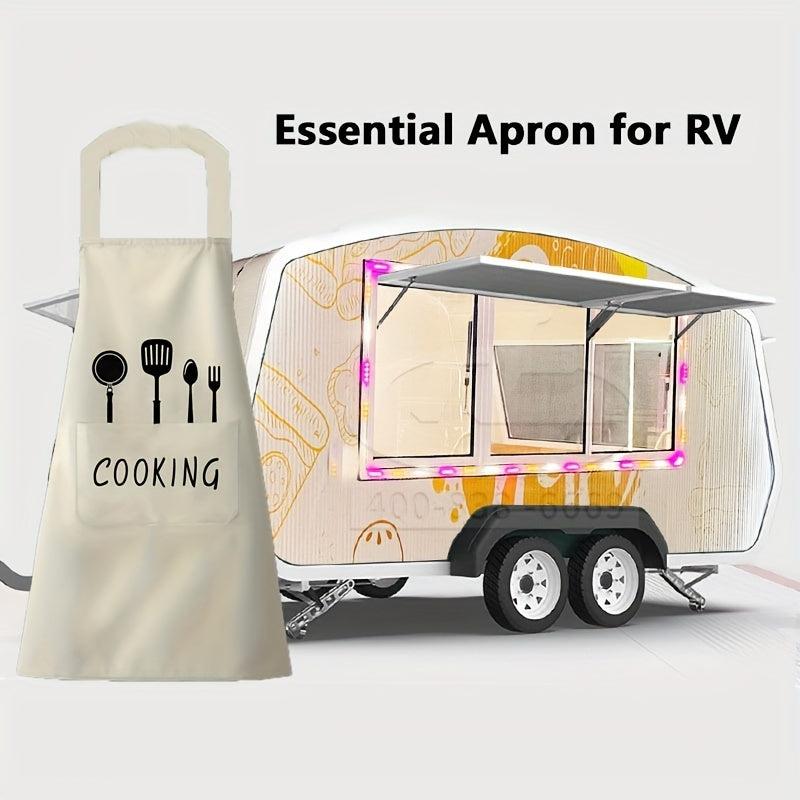 Waterproof Kitchen Cooking Apron Men Women Work Clothes