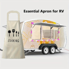 Waterproof Kitchen Cooking Apron Men Women Work Clothes