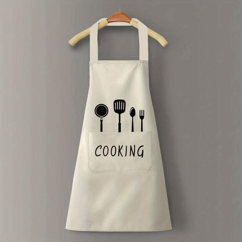 Waterproof Kitchen Cooking Apron Men Women Work Clothes