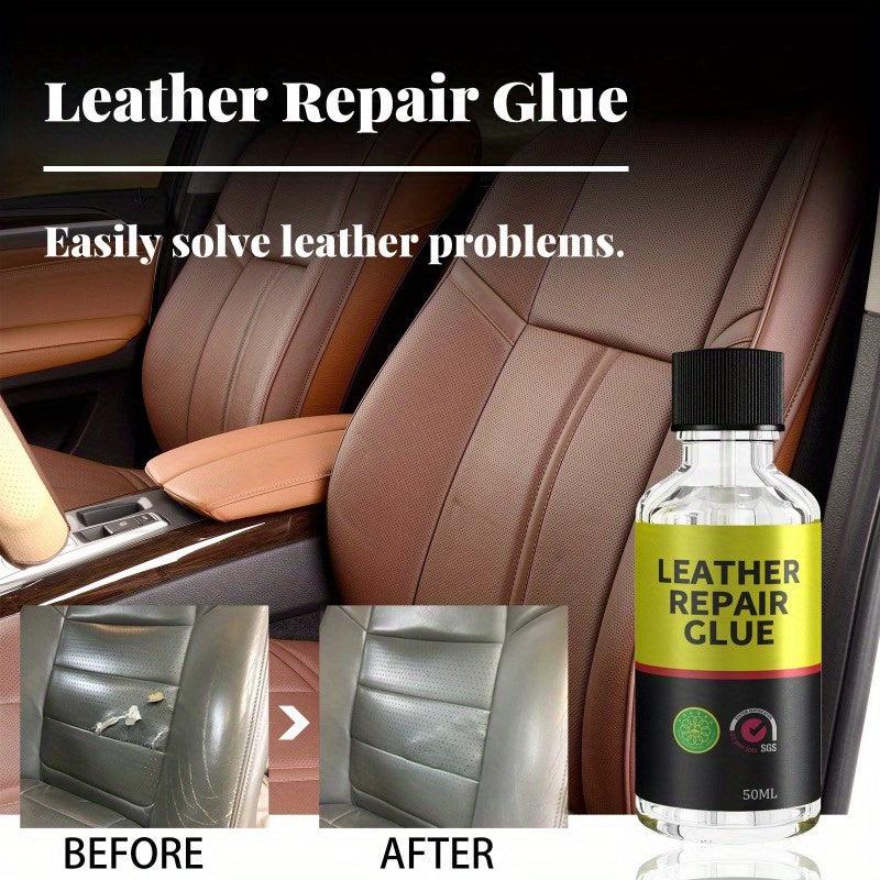 Car Leather Repair Solution 50ml - Faux Leather Care for Scratches