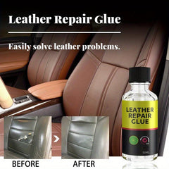 Car Leather Repair Solution 50ml - Faux Leather Care for Scratches