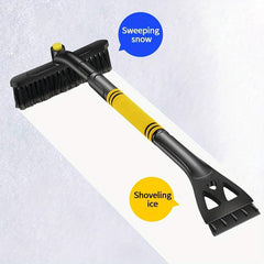 Universal 3 In 1 Shovel Snow Brush Telescopic Car Glass Ice Removal Tool