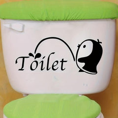 Rv Toilet Sticker Wall Sticker Creative PVC Removable Waterproof Bathroom Wall