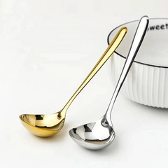 Stainless Steel Long Handle Hot Pot Soup Ladle Essential Kitchen Tool