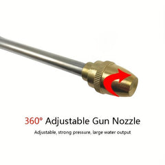 Long Rod High Pressure Car Wash Water Gun Lawn Garden Irrigation Sprinkler