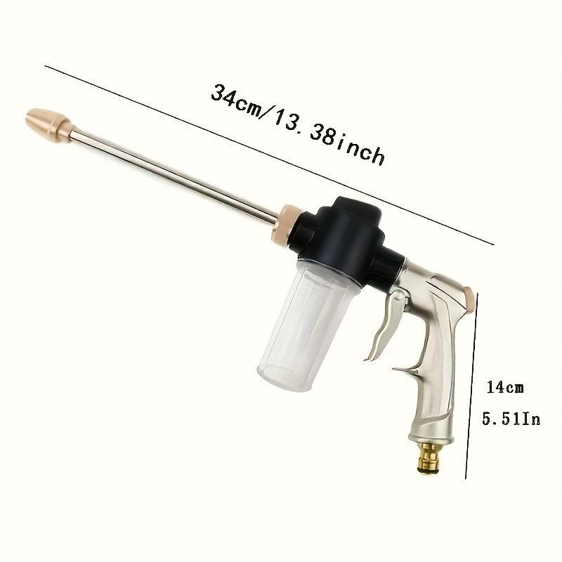Long Rod High Pressure Car Wash Water Gun Lawn Garden Irrigation Sprinkler