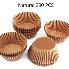 200-500 Standard Baking Cups Greaseproof Cupcake Liners