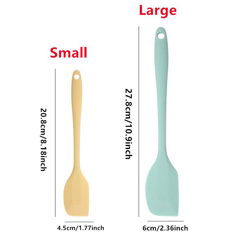 Heat Resistant Silicone Spatula Cream Butter Cake Scraper Baking Tools