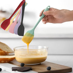 Heat Resistant Silicone Spatula Cream Butter Cake Scraper Baking Tools