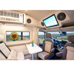 Sunflower Car Stickers RV Glass Electrostatic Non Adhesive Window Decorative
