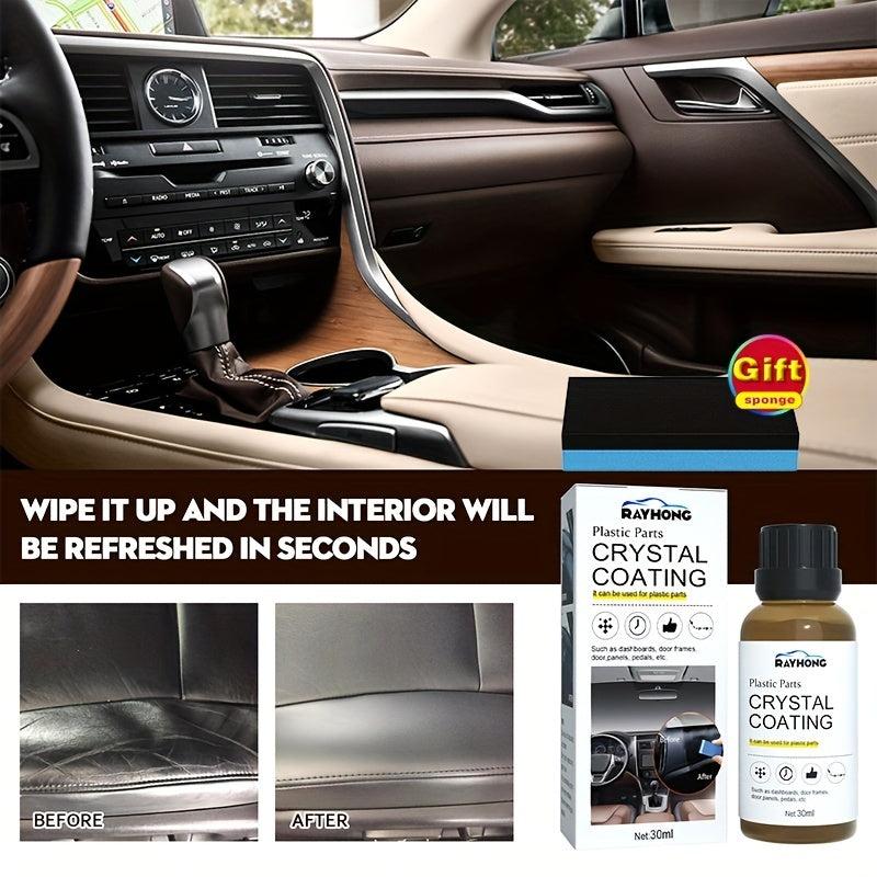 Car Interior Foam Cleaner for Leather Seats Steering Wheel
