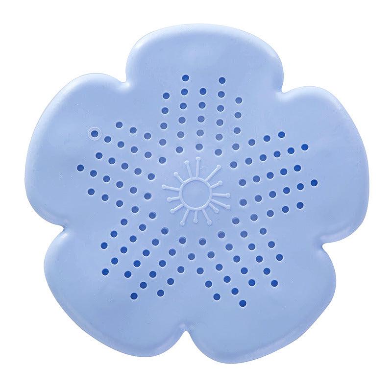 Flower-shaped Silicone Floor Drain Filter Kitchen Tool