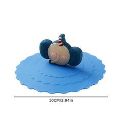 Silicone Cup Cover Leak proof Dustproof Ceramic Tea Cup Water Cup Lid