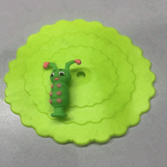 Silicone Cup Cover Leak proof Dustproof Ceramic Tea Cup Water Cup Lid
