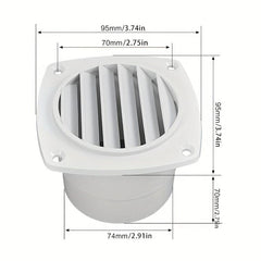 RV Leafless Vent ABS Material Durable Special Vehicle Yacht Vent